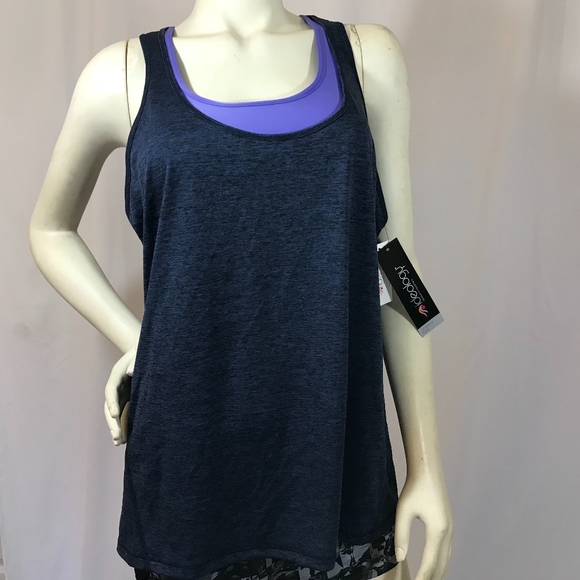 Ideology Basic Tank RapidDry Racerback Tee 77143 - Picture 1 of 7